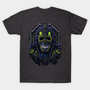 Cyborg Heads S02 D55 T-Shirt
